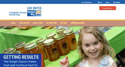 Desktop Screenshot of lcunitedway.org